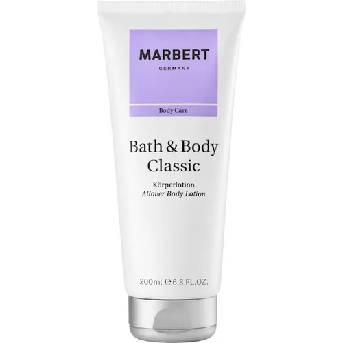 Marbert Bath & Body Bodylotion 200 ml - Hautpflege, intensiv pflegende Körperlotion mit blumigem Duft, schützt vor Feuchtigkeitsverlust und verbessert die Hautelastizität.