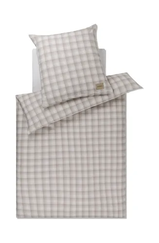 Joop! Bettwäsche Soft Checks in beige von JOOP!