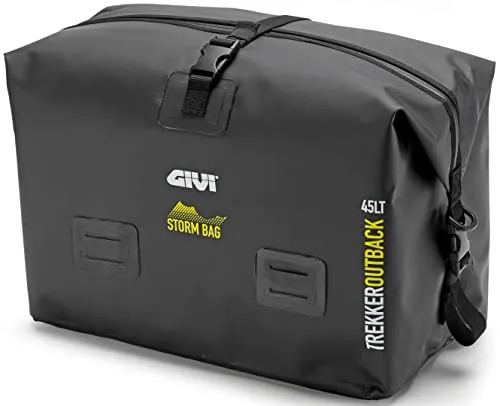 Givi Trekker Outback T507 - Wasserdichte Heck-Innentasche - Motorradkoffer mit 45 Litern Volumen, ideal für Trekker Outback Seitenkoffer. Roll-Down-Verschlusssystem garantiert vollständige Wasserdichtigkeit und vielseitige Einsatzmöglichkeiten.
