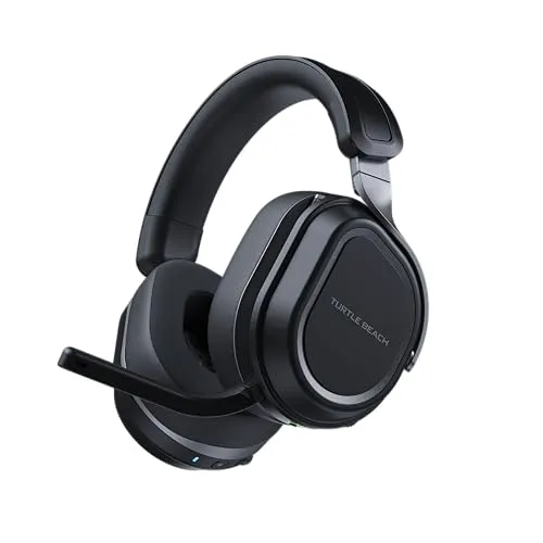 Turtle Beach Stealth 700 Kabelloses Gaming-Headset - Multiplattform Gaming-Headset mit 80 Stunden Akkulaufzeit, Flip-to-mute Mikrofon und High-Fidelity Audio für ein immersives Spielerlebnis.