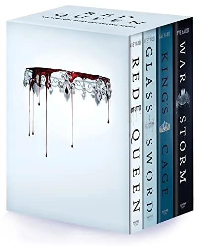 Red Queen 4-Book Paperback Box Set: Spannende Fantasy-Reihe