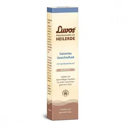 Luvos Naturkosmetik getöntes Gesichtsfluid bronze - Gesichtsfluid mit Aprikosenkernöl für eine strahlend schöne Haut. Die zarte Bronze-Tönung sorgt für einen ebenmäßigen Teint und schützt vor Umwelteinflüssen.