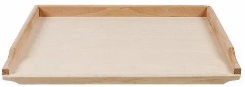 Backbrett Holz Teigbrett Nudelbrett 44-49 x 39 cm - Praktisches Holz-Backbrett in trapezförmiger Ausführung, ideal zum Ausrollen von Teig. Mit einer stabilen Höhe von 3,5 cm und variabler Breite bietet es vielseitige Einsatzmöglichkeiten in der Küche.