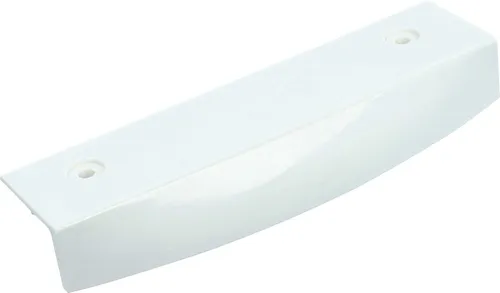 vhbw Türgriff kompatibel mit Bosch/Siemens KTL7502/01, KTL7502/02, KTL7502/03, KTL7502/04 Kühlschrank - 14,2 x 4,1 x 2,2 cm Kunststoff Weiß