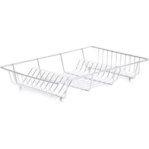 Zeller Abtropfgestell Tellerabtropfständer 24839, Geschirr, Metall, 48x9,5x32,5cm, silber