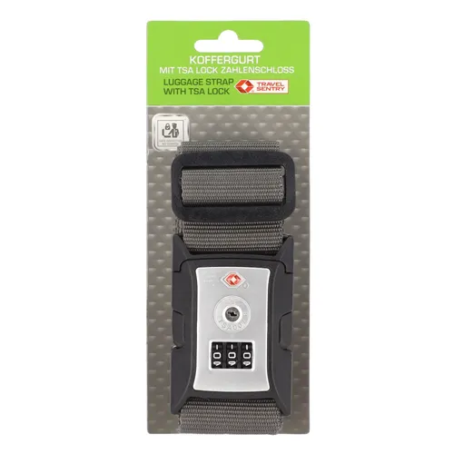 Worldpack Koffergurt mit TSA-Schloss 