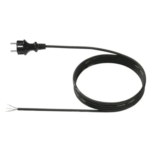 Bachmann 323.186 Strom Anschlusskabel Schwarz 5.00 m - Diverse B - Hochwertiges 5 m Stromanschlusskabel in Schwarz, ideal für eine zuverlässige Stromversorgung mit 16A und 250V.