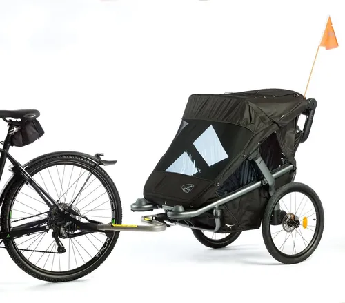 tfk Velo 2 Jogger-Kinderwagen, Schwarz