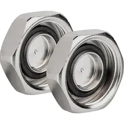 Verschlusskappe mit Dichtung DN 20(3/4'') IG, VPE = 2 Stück