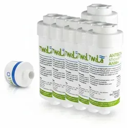 5x TWaLa Duschfilter AWF-SWR-P - Effektiver Kalk- und Chlorfilter - 5x TWaLa Duschfilter AWF-SWR-P - Universell einsetzbar zwischen Brause und Schlauch, entfernt effektiv Kalk und Chlor für ein angenehmeres Duscherlebnis. Ideal für die einfache Montage im Alltag oder auf Reisen.