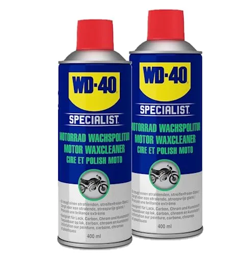 WD-40 SPECIALIST 2x400 ml MOTORRAD WACHSPOLITUR von WD-40