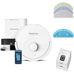 Rowenta X-Plorer RR8797WH Roboter-Staubsauger – Beutellos, Weiß