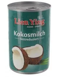 KOKOSMILCH fettreduziert von Lien Ying, 400ml