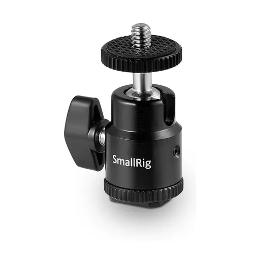 SmallRig 761 Kugelkopf mit Blitzschuhbefestigung 1/4