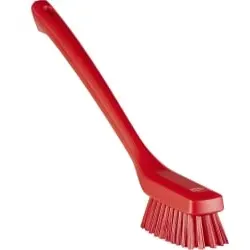Vikan schmale Reinigungsbürste, hart 41854 , Farbe: rot