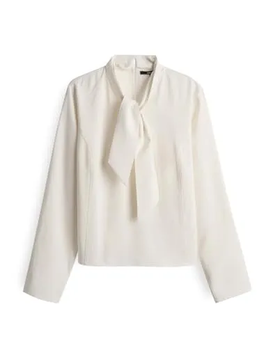 someday Damen Langarmbluse ZANDORA | Elegante Schluppenbluse Soft Cream, Größe 36 - Die someday ZANDORA Bluse vereint elegantes Design und hohen Tragekomfort. Ideal für Büro und Freizeit, aus hochwertigem Viskosemix gefertigt, bietet sie vielseitige Kombinationsmöglichkeiten für jeden Anlass.