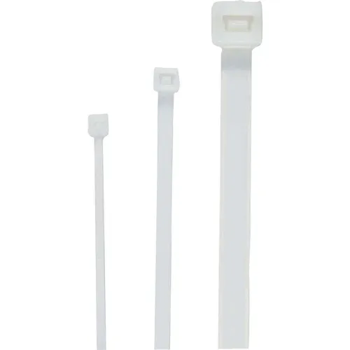 Kabelbinder naturfarbig 12,5 x 500 mm - Hochwertiger Kabelbinder aus 100% Polyamid 6.6, selbstverlöschend und lebensmittelecht, ideal für Elektroinstallationen und anspruchsvolle Anwendungen.