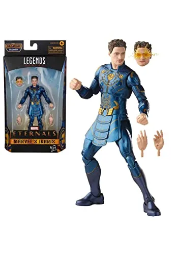 Universo Marvel Hasbro Marvel Legends Series The Eternals 15 cm große Marvel‘s Ikaris Action-Figur, enthält 3 Accessoires, ab 4 Jahren