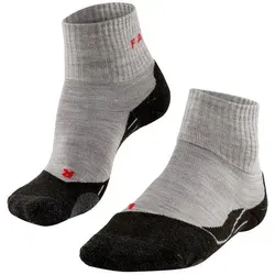FALKE Kurzsocken TK2 Explore Short (1-Paar) Hoher Komfort im Mittelgebirge grau 39-40