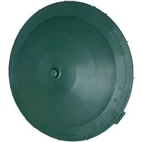 PROREGAL® Regentonne Eimer Deckel M150506V, 500L - beleuchtet und platzsparend - Regentonne in 500L, ideal für Gartenbewässerung, mit praktischem Deckel und beleuchtetem Design für besondere Akzente im Außenbereich.