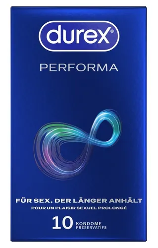 Produktbild ❤️10 durex Kondome Performa 56mm Verzögerung Condome❤️
