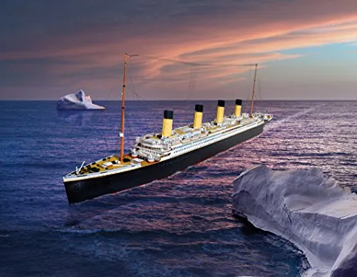 RMS Titanic Modellbausatz 1:200 - Wasserfahrzeug-Modellbausatz, ideal für Modellbauer mit detaillierten Anleitungen und hochwertigem Material, Made in Germany von Aue-Verlag.