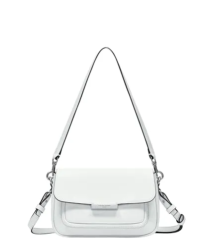 Liebeskind Berlin Andrea Spazzolato S Offwhite Crossbody - Umhängetasche aus hochwertigem Rindsleder mit elegantem Design und vielseitigen Trageoptionen – ideal für den Großstadtalltag und abends als stilvolles Accessoire.