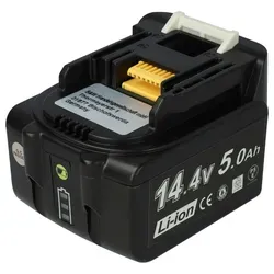 Extensilo Akku für Makita TD131DRFXW, TD132D, TD132DRFX - Hochwertiger Li-Ion Wechsel-Akku mit 5000 mAh, ideal für effiziente Powertools. Langlebig, wartungsarm und ohne Memory-Effekt – perfekt für den professionellen Einsatz.