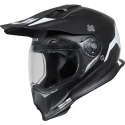 Just1 J14-F Elite Motocross Helm - Motorradhelm mit Notfallsystem-Polsterung (EQRS), ideal für Offroad-Abenteuer, leicht und belüftet für maximalen Komfort und Sicherheit.