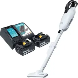 Makita DCL 281 FRGW Akku Staubsauger 18 V - Bodenstaubsauger mit beutellosem System und Brushless Motor für hohe Saugkraft und lange Lebensdauer, ideal für Werkstatt und Auto.