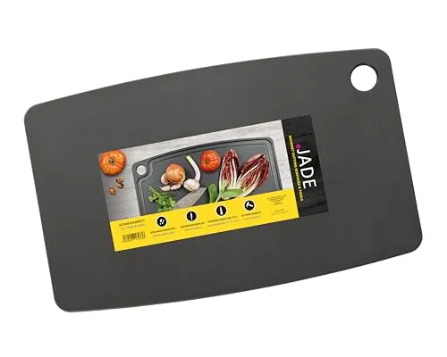 JADE Schneidebrett Gourmet Kitchen - 1-Stück - Schneidebrett aus umweltfreundlichem Holzfibermaterial, ideal zum Kochen und Servieren, FSC-zertifiziert und lebensmittelecht.