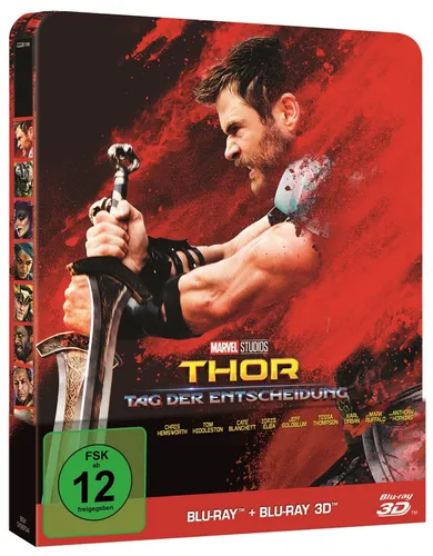 Thor: Tag der Entscheidung - Teil: 3 (2017)[3D & 2D Blu-ray im Steelbook/Neu/OVP