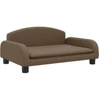 vidaXL Kindersofa - Gemütliches Mini-Sofa für Kinder - Sofas fürs Kinderzimmer, mit runden Kanten für sicheren Komfort und einem robusten Kiefernholzrahmen für Langlebigkeit. Ideal für entspannte Momente im Kinderzimmer.