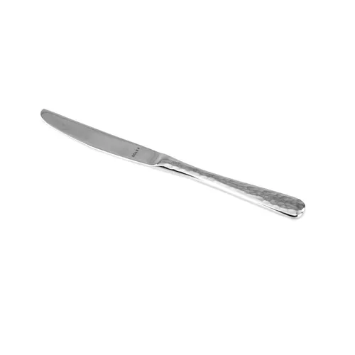 Solex Lena Besteckset 6 Stück Buttermesser Hammerschlagoptik Edelstahl