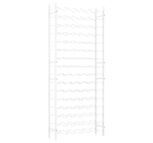 furnicato Weinregal für 96 Flaschen aus Metall - Praktisches Weinregal für 96 Flaschen mit modernem Design. Die stabile Metallkonstruktion sorgt für optimale Aufbewahrung und eine ansprechende Präsentation in Ihrer Küche oder Bar. Perfekt für Weinliebhaber!