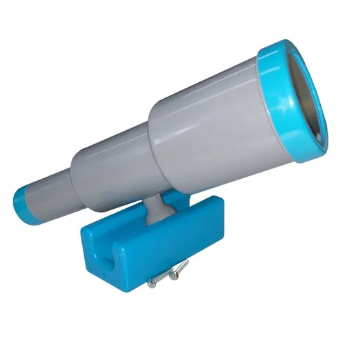 Loggyland Teleskop Fernrohr grau schwenkbar für Spielturm Spielplatz Zubehör