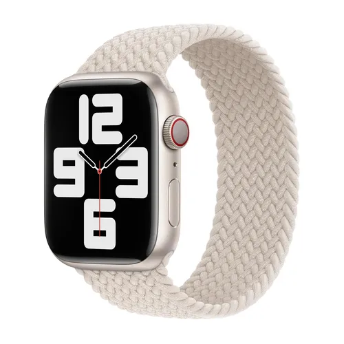 Apple Geflochtenes Solo-Armband für die Apple Watch – Größe 7 – Starlight