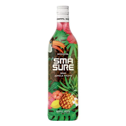 Små Sma Sure Jungle Fruits Shot Saurer Shot Likör 16,4%vol 100cl