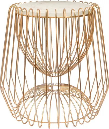 Kayoom Beistelltisch Malibu 225 in weiß von Kayoom