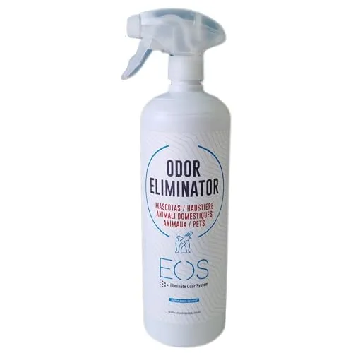 Biodor Animal Geruchsentferner (1 Liter) für Haustiere - Effektiver Geruchsentferner für Katzenurin und Hundegerüche auf Textilien. Ideal für Sofa, Teppich und Katzenklo. Allergiefrei, färbt nicht und nachhaltig aus recyceltem Kunststoff.