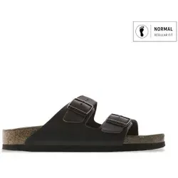 Birkenstock Arizona FL WB Sandalen 42 - Regular - Bequeme Wanderschuhe mit anatomischem Fußbett in Braun, Größe 42 - Regular; ideal für Freizeitaktivitäten und lange Spaziergänge.