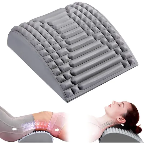 Nackenmassagegerät 4in1 Rückenstrecker Massagegerät gegen Rückenschmerzen