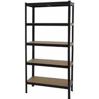 Schwerlastregal MCW-E33 – 180x90x40cm, schwarz