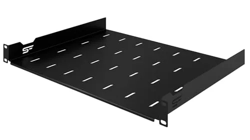 Stalflex Server Netzwerkschrank 19 Zoll 1U - Hochbelastbarer Serverschrank - Computer- & Server-Racks, hergestellt aus strapazierfähigem Stahl für hohe Stabilität, ideal für professionelle IT-Umgebungen und optimale Belüftung für sicheren Betrieb.