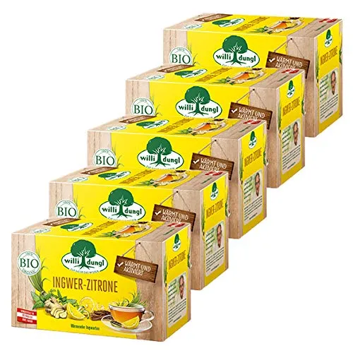 Willi Dungl Bio Ingwer Zitrone / 5er Pack