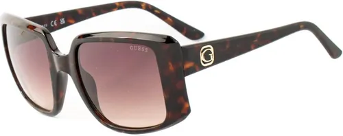 Guess GU00097 Polarisierte Sonnenbrille für Frauen und Männer - Dunkel Havanna - Sportbrillen mit polarisierenden Gläsern, die 100 % UV-Strahlen absorbieren und Blendeffekte reduzieren. Ideal für Outdoor-Aktivitäten und modisch zugleich.