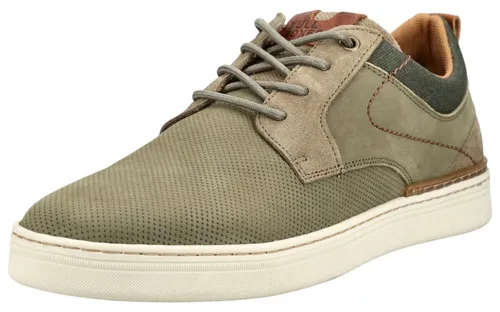 Bullboxer Sneaker aus Leder/Textil - Stylischer Sneaker von Bullboxer, ideal für jeden Anlass. Mit gepolsterter, herausnehmbarer Decksohle für hohen Tragekomfort und atmungsaktiven Materialien, die auch im Alltag überzeugen.