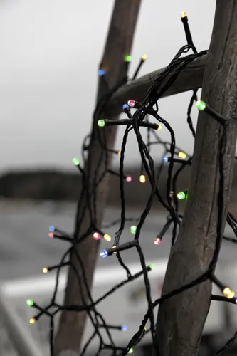 Best Season LED-Lichterkette 80tlg. bunt für Outdoor-Einsatz