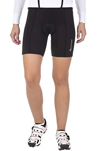 GONSO Radhose Pretoria Damen Fahrradhose mit hochwertigem Sitzpolster, schwarz , 40