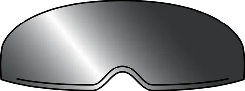 Airoh St701/ST501 Sun Visier Clear - Motorradhelme, klarer Visier für optimale Sicht und Sicherheit während der Fahrt.